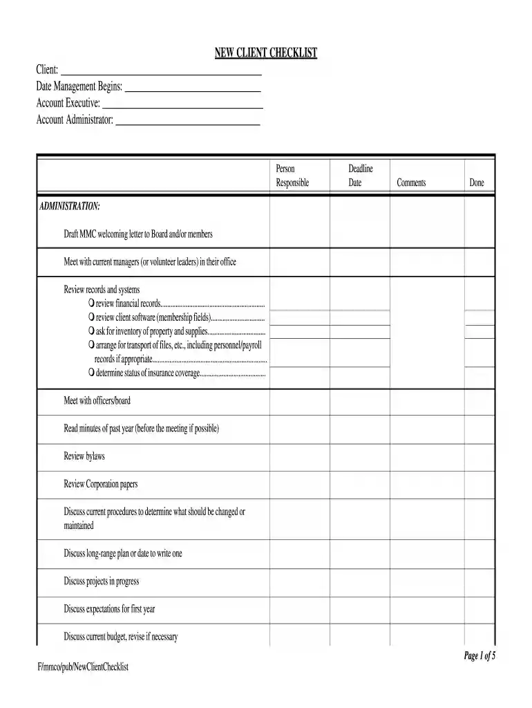 msp client onboarding checklist template excel Preview on Page 1