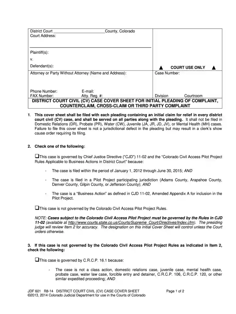 jdf 601 Preview on Page 1