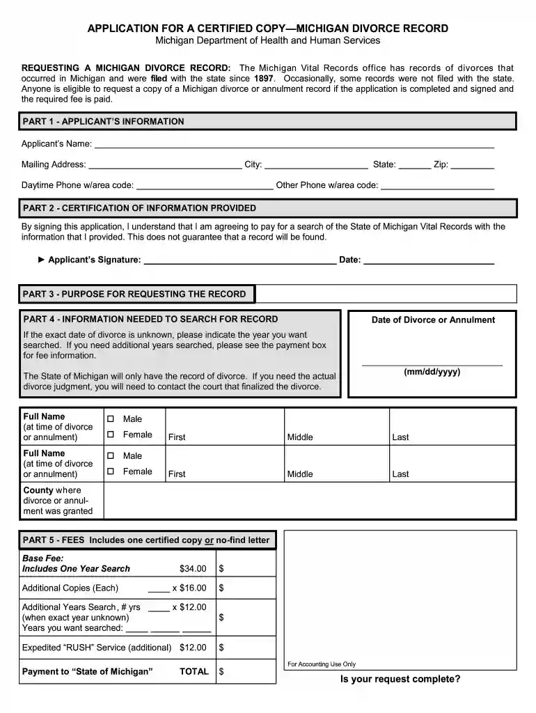 michigan divorce laws Preview on Page 1