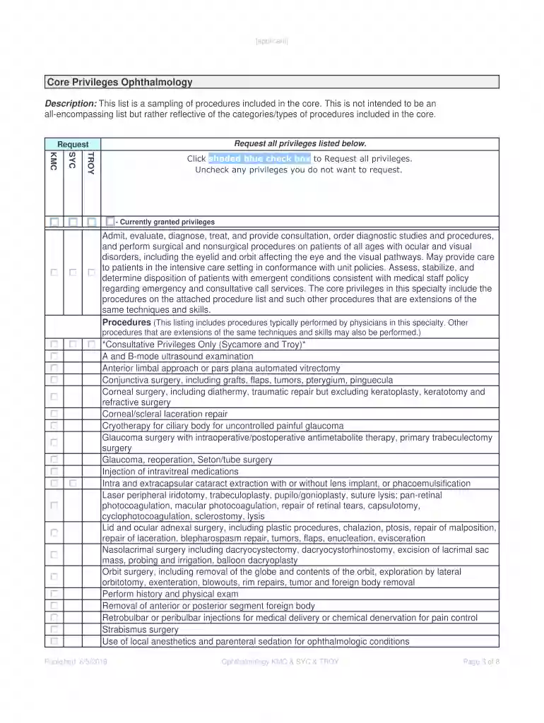 ophthalmology kmc Preview on Page 1