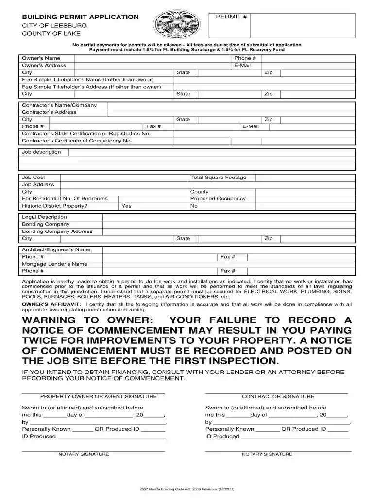 building permits Preview on Page 1