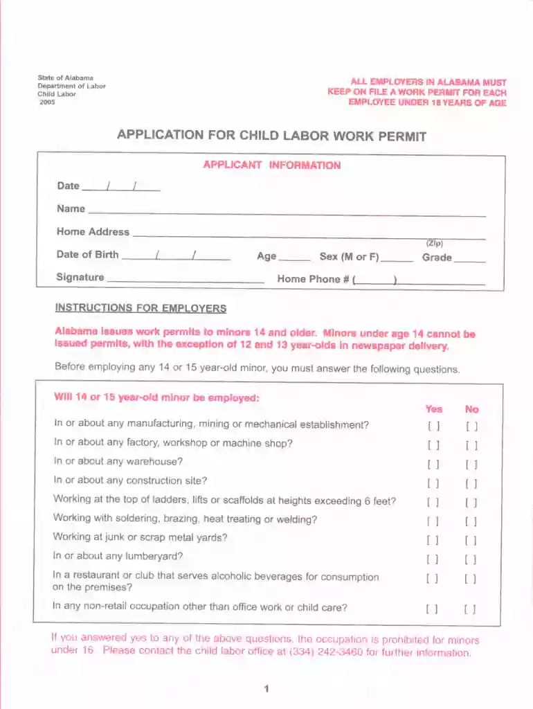 work permit Preview on Page 1