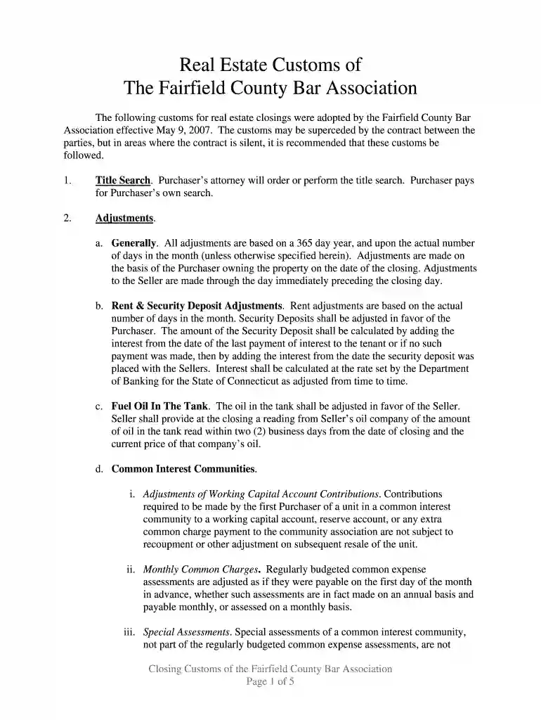 2007 customs fairfield search Preview on Page 1