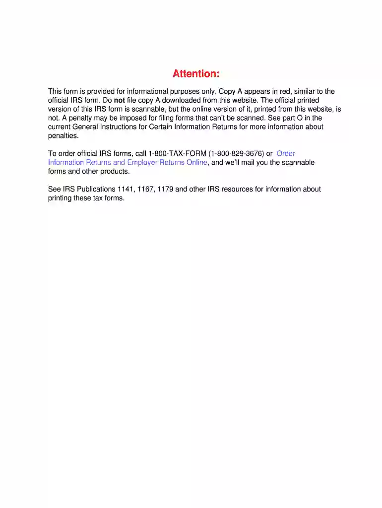 2011 form 1099 Preview on Page 1