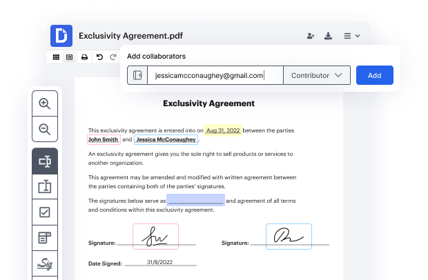 Sign eSignatures