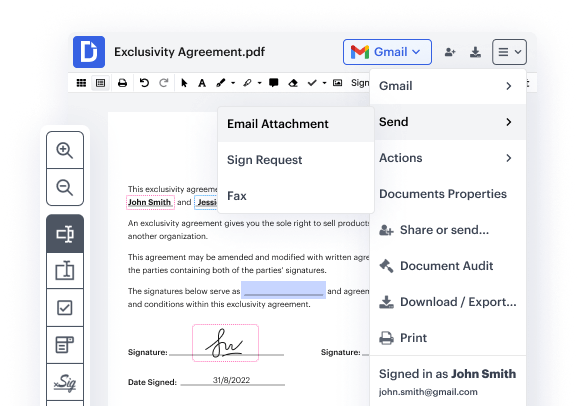 Sign eSignatures