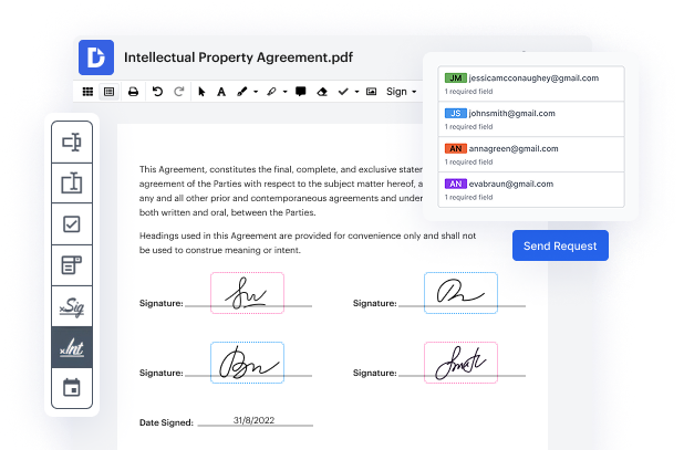 Sign eSignatures