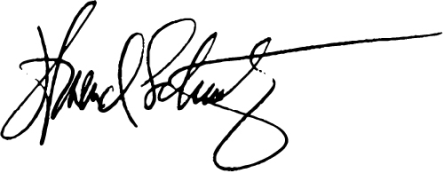 Signature example