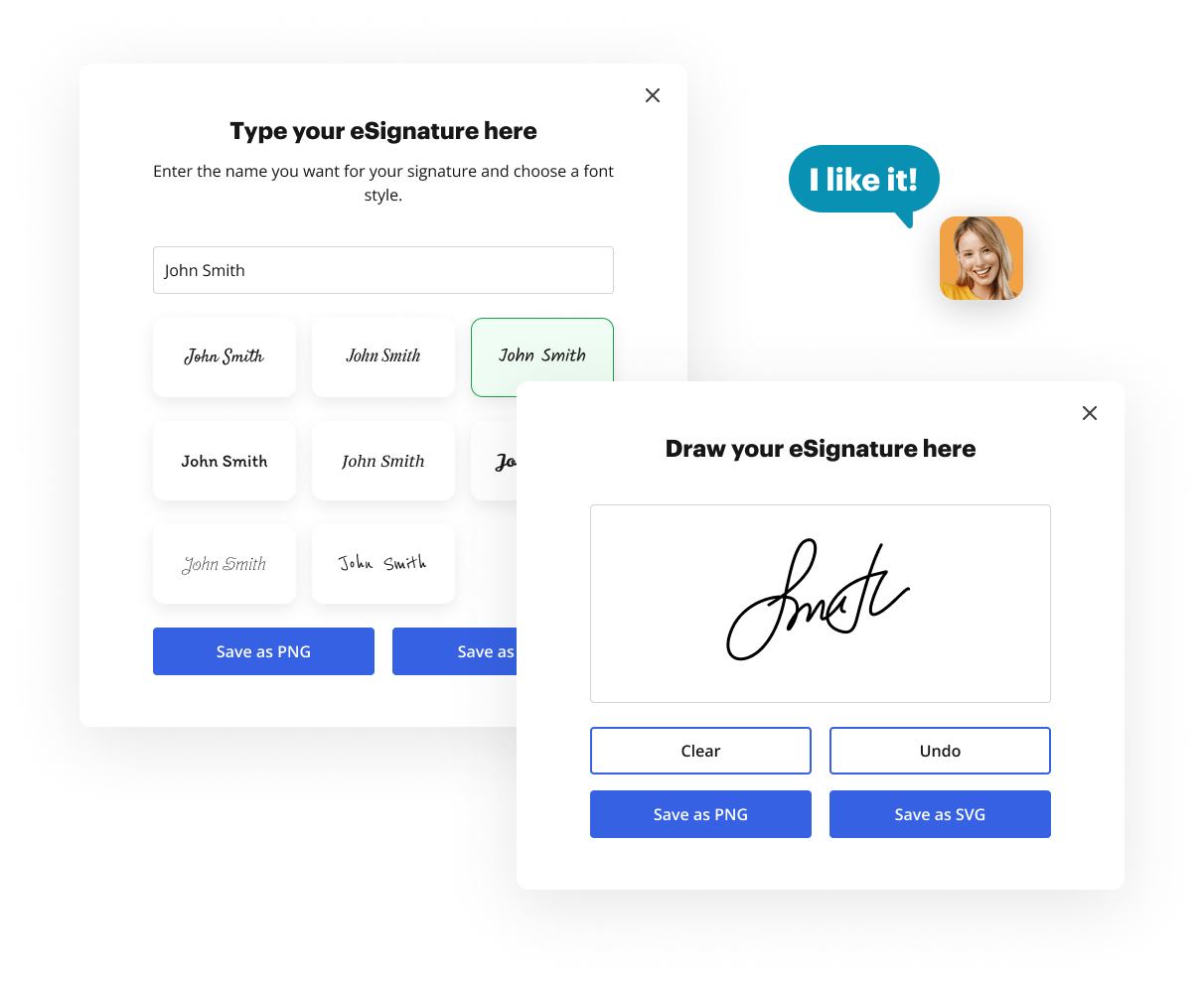 Cursive signature creator dochub