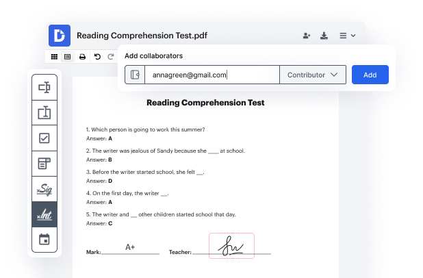 Sign eSignatures