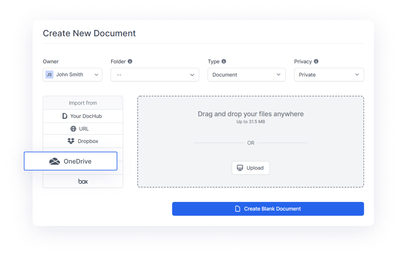 Dochub for onedrive integration to boost your efficiency