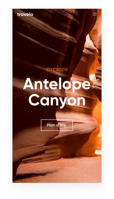 HTML/CSS optimized mission and vision page template | Instapage