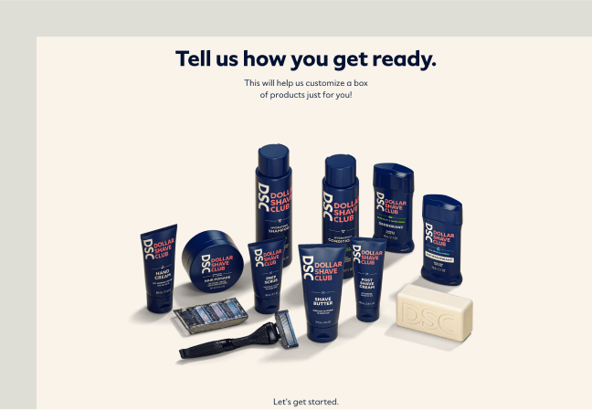 This image shows a splash page example