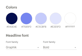 Make forms uniquely yours sidebar