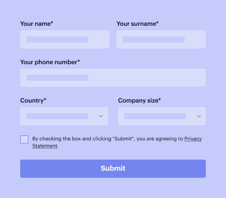 Make forms uniquely yours