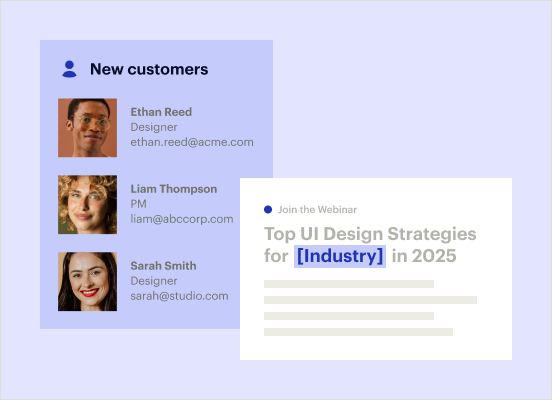 Personalize at scale
