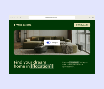 Build tens to hundreds of unique landing pages using nothing but a custom template and a built-in, connected content table.
