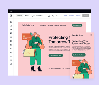Build landing pages without coding