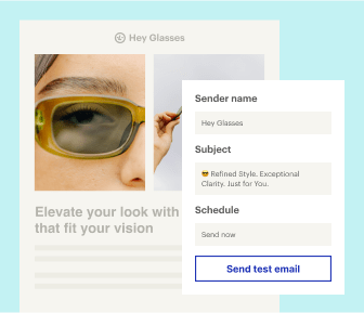 Preview and send test emails to know exactly what your leads will see before you hit send.
