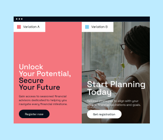 Test & optimize to achieve your goals